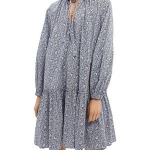 SCOTCH & SODA dress Sz SMALL long sleeves  ORGANIC COTTON light SUMMER BOHO CHIC